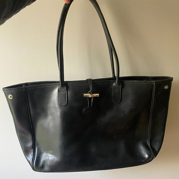 Longchamp Women's Roseau Essential Mid Leather Tote - Picture 1 of 7